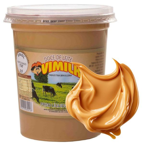 Doce de Leite Tradicional Vimilk com 700 Gramas