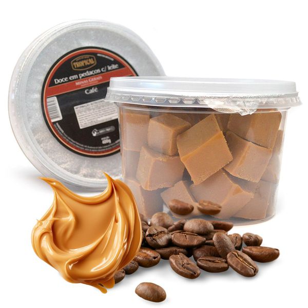 Doce de Leite de Pedaços com Café Tropical 400 gramas