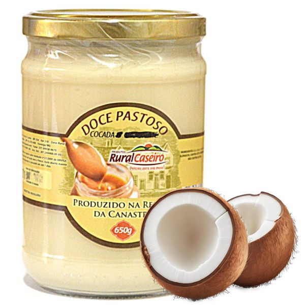 Cocada Cremosa Branca 650 G Rural Mineiro