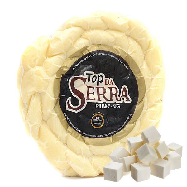 Queijo Mussarela Trança Cascavel Branca Top da Serra