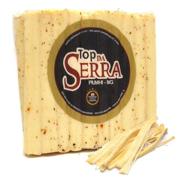 Queijo Mussarela Palito Branco Temperado Top da Serra