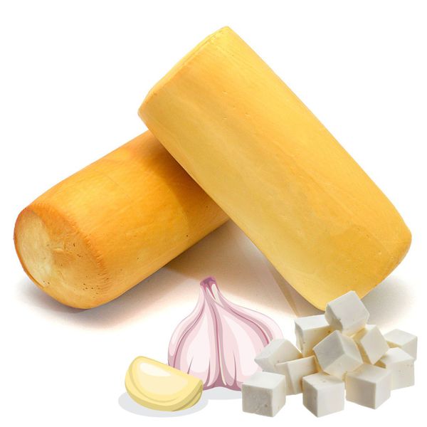 Queijo Provolone Defumado Com Alho da Serra Canastra
