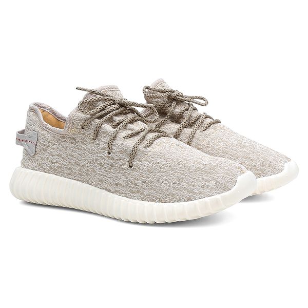 Kit 2 Pares Tênis Masculino Yzy Boost Creme/Preto - Lorenzzo Lopez |  Lorenzzo Lopez