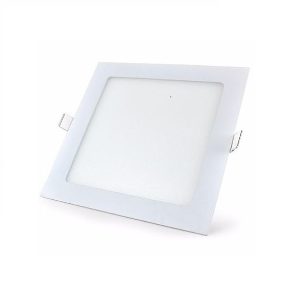 PAINEL LED QUAD. EMB. 16,6X16,6 LUX 12W 6500K BIV. BCO TASCHIBRA
