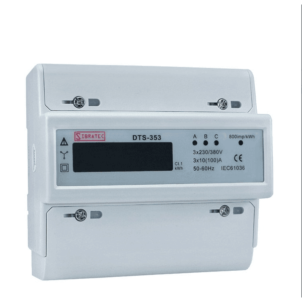 MEDIDOR DE ENERGIA (KWH) TRIFASICO DTS353 100A SIBRATEC