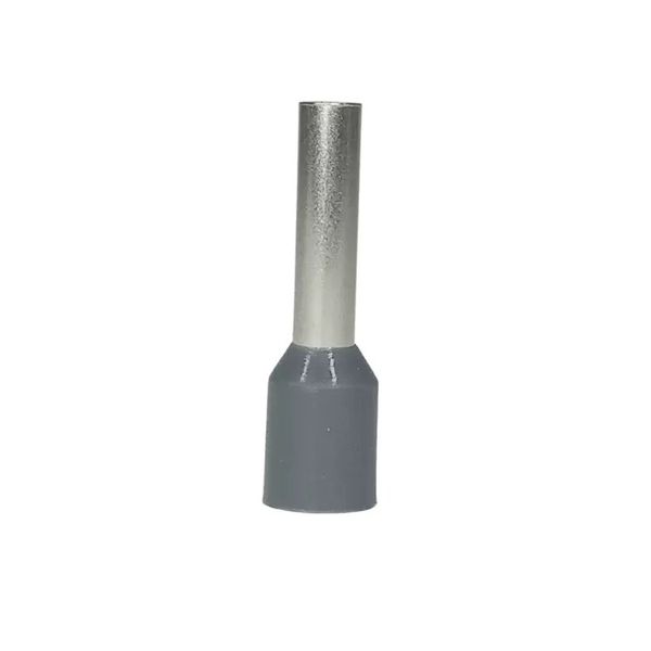 TERMINAL PRE-ISOLADO TIPO TUBULAR CINZA 4,0MM