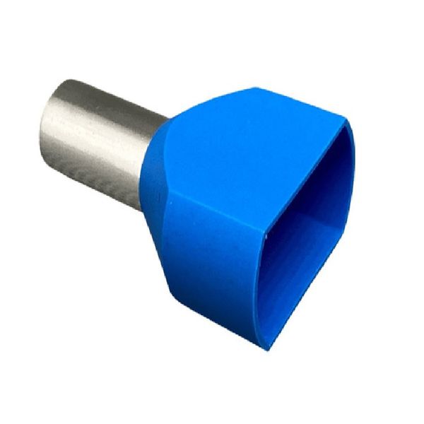 TERMINAL PRE-ISOLADO TIPO TUBULAR DUPLO AZUL 16,0MM