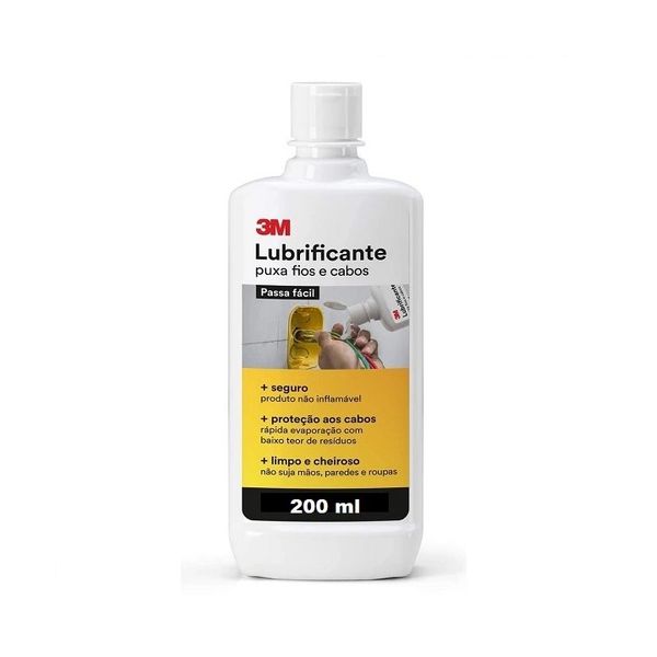 LUBRIFICANTE PUXA FIOS E CABOS 200ML 3M