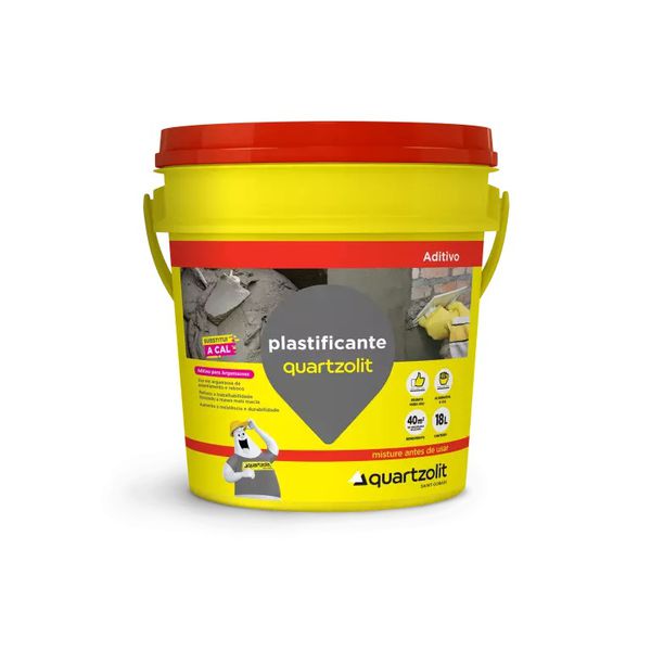 ADITIVO PLASTIFICANTE 18 LITROS QUARTZOLIT