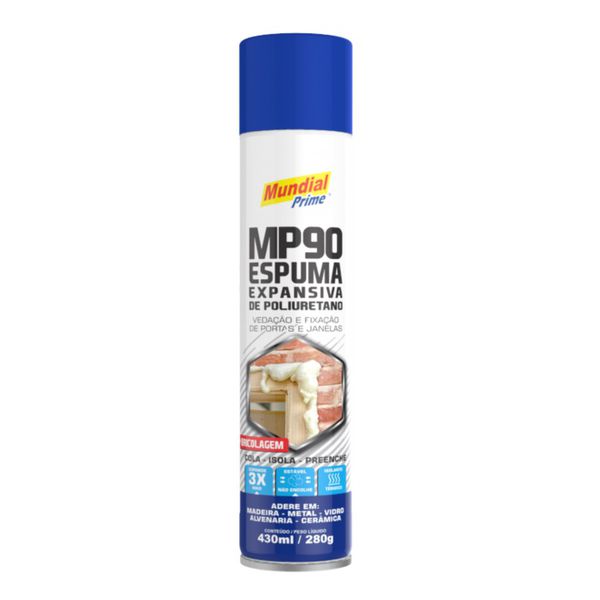 ESPUMA EXPANSIVA PU 430ML MUNDIAL PRIME