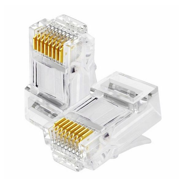 CONECTOR PARA CABO DE REDE RJ45 CAT6 062-0046 5+