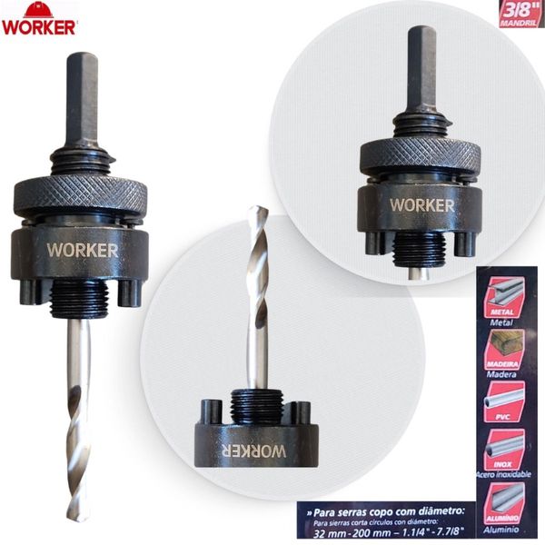 SUPORTE SERRA COPO. 3/8 | Rabelo Materiais Para Construção