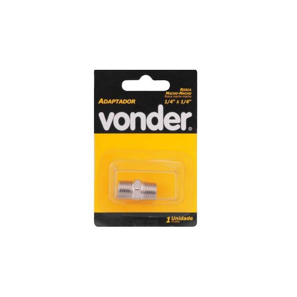 ADAPTADOR 1/4" MACHO X 1/4" MACHO 51.14.014.141 VONDER