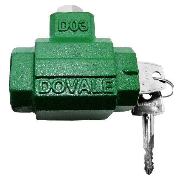 CADEADO PORTA DE AÇO CHAVE TETRA 17500 DOVALE