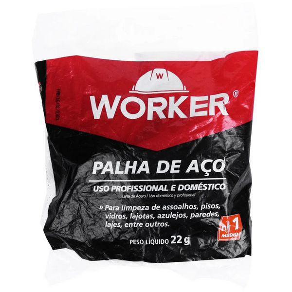 PALHA DE AÇO Nº 1 103039 WORKER