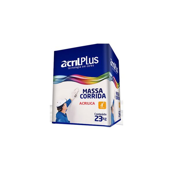 MASSA CORRIDA ACRÍLICA CAIXA 23 KG ACRILPLUS