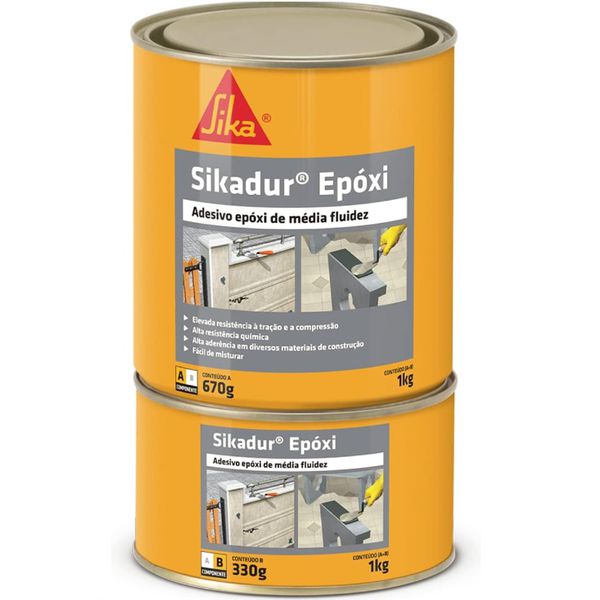 SIKADUR ADESIVO EPÓXI 1KG 499358 SIKAFLEX