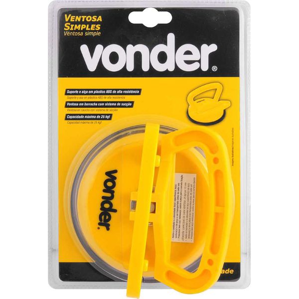 VENTOSA SIMPLES 110MM 35.99.001.001 VONDER