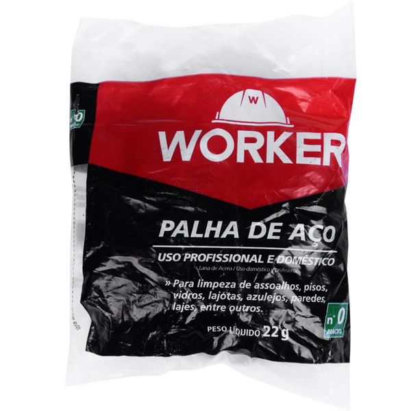 PALHA DE AÇO Nº 0 103004 WORKER