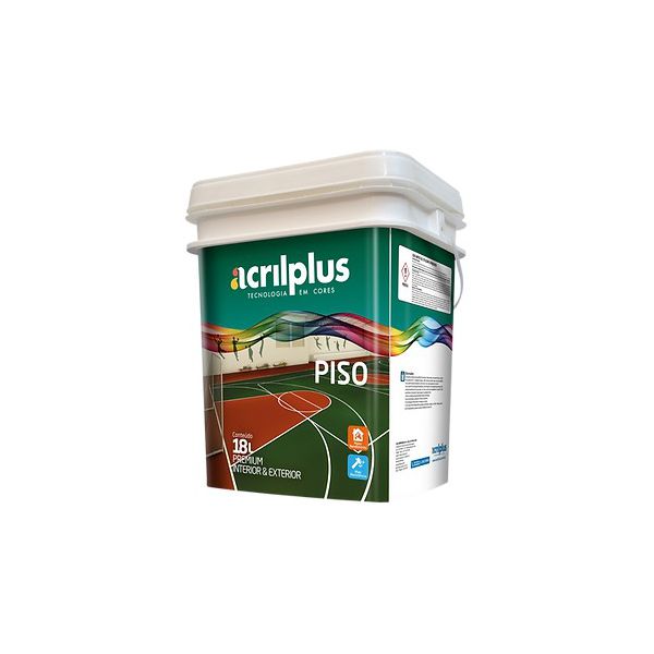TINTA PISO FLEX BRANCO 18 LTS ACRILPLUS