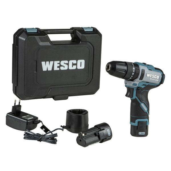 PARAFUSADEIRA/FURADEIRA 10MM BRUSHLESS WS2558K2 12V WESCO