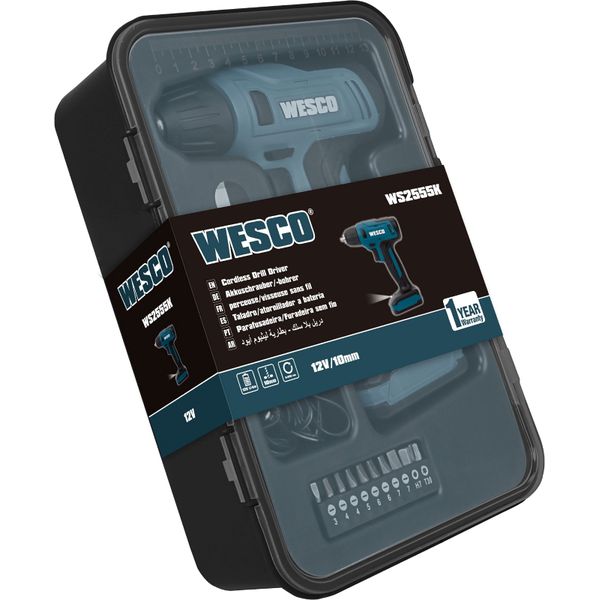 PARAFUSADEIRA A BATERIA WS2555K 12V WESCO