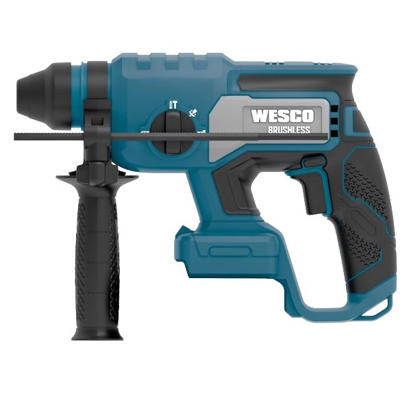 MARTELETE PERFURADOR/ROMPEDOR SDS PLUS BRUSHLESS 22MM 18V SEM BATERIA WS2806.9 WESCO
