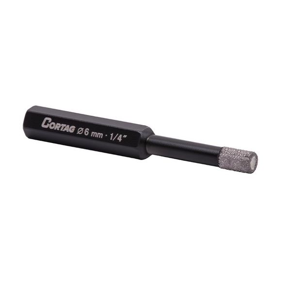 BROCA DIAMANTADA "O" 6 MM 62128 CORTAG