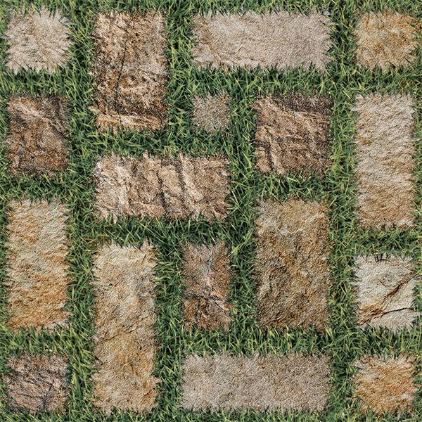 PISO EXTRA HD GRAMADO 45X45 (CX 2M²) FORMIGRES