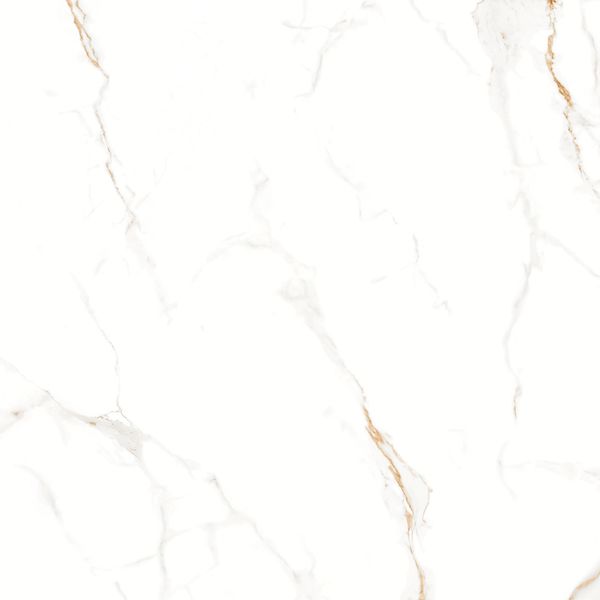 PISO EXTRA RETIFICADO MARMO BIANCO BRILHO 60X60 (CX 2,50M²) LUME CERÂMICA