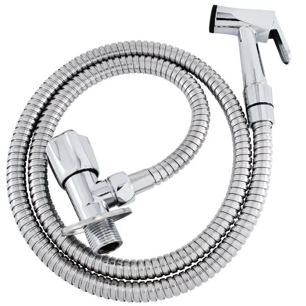 DUCHA HIGIÊNICA GATILHO METAL CROMADA C-50 (P) (E) 00791 ARAÚJO METAIS