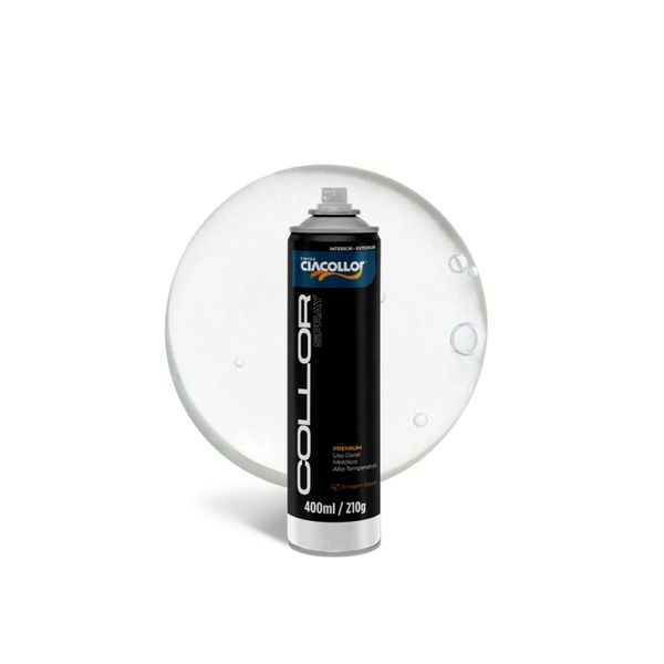 TINTA COLLOR SPRAY VERNIZ 210GR 400ML CIACOLLOR