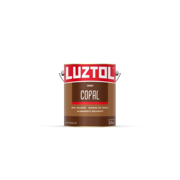 VERNIZ COPAL BRILHANTE 3,6 LITROS LS5550-LTGL LUZTOL