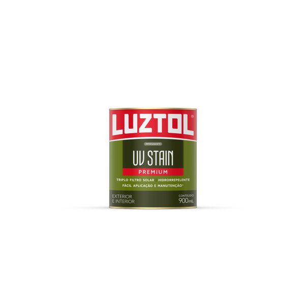 VERNIZ IMPREGNANTE PREMIUM UV STAIN INCOLOR ACETINADO 900ML LS5570-LTQT LUZTOL