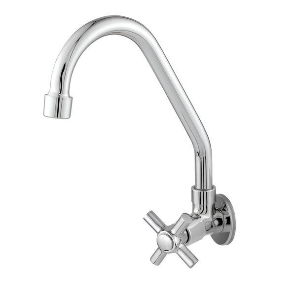 TORNEIRA COZINHA GIRATÓRIA PAREDE ALTA RAVENA 1/4V. C-31G 1/2 3060 17995 PEVILON
