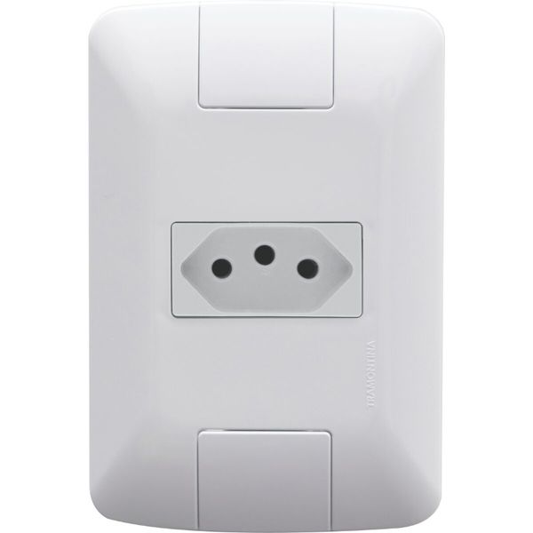 CONJUNTO ARIA TOMADA 2P+T 10A 250V 57241/010 TRAMONTINA