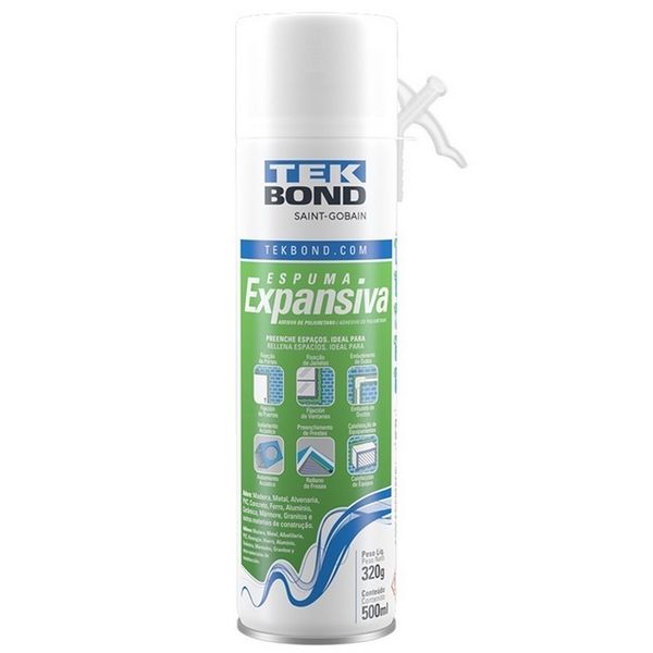 ESPUMA EXPANSIVA PU 320GR/500ML 21101005900 SAINT GOBAIN