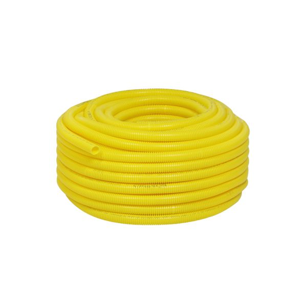 MANGUEIRA PVC CORRUGADA 25MM 3/4" AMARELA 1231 KRONA