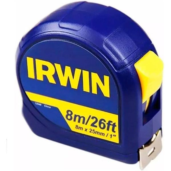 TRENA DE AÇO STANDARD 25MM 8 METROS IW13948 IRWIN