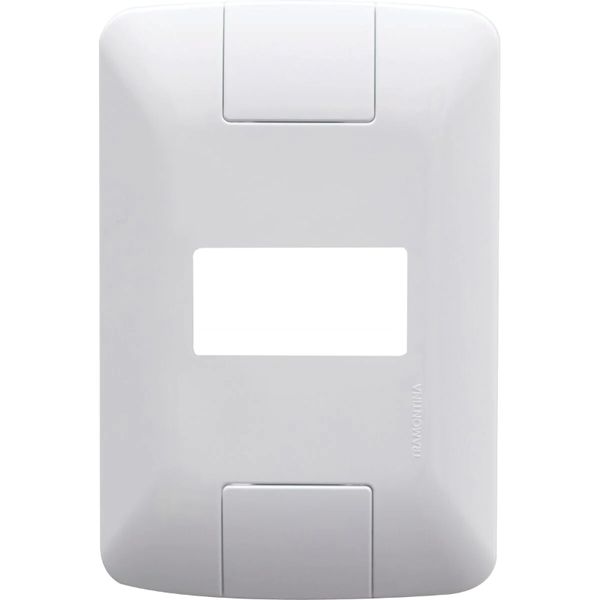 PLACA ARIA 4X2 1 POSTO HORIZONTAL 57203/004 TRAMONTINA