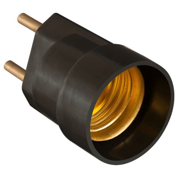 SOQUETE PARA LÂMPADA E-27 PINO MACHO PRETO 43.06T FOXLUX