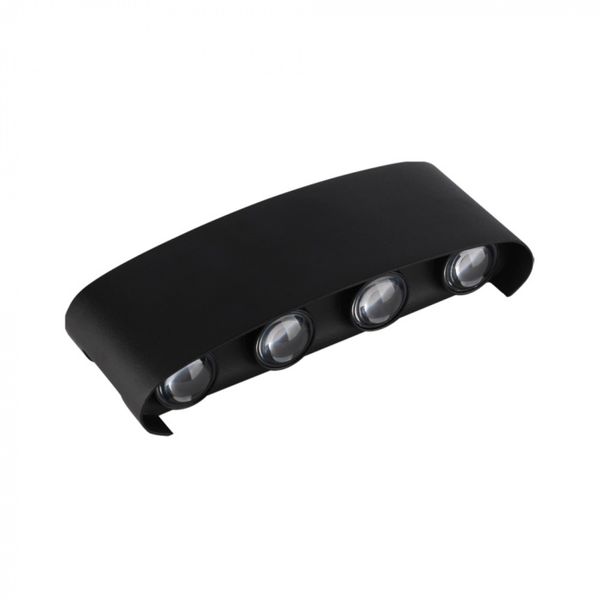 ARANDELA LED YORI 2F 8W 3000K BIVOLT PRETO 2707 MB-LED