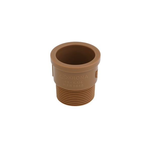 ADAPTADOR SOLDÁVEL CURTO 60MM X 1" 0337 KRONA