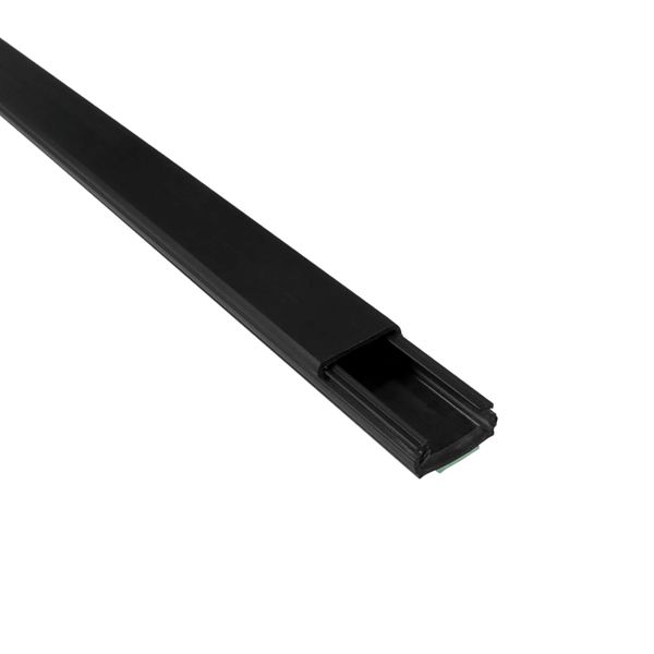 CANALETA PVC ADESIVA SEM DIVISÓRIA 20X10 2MTS PRETO 9964 MANTAC