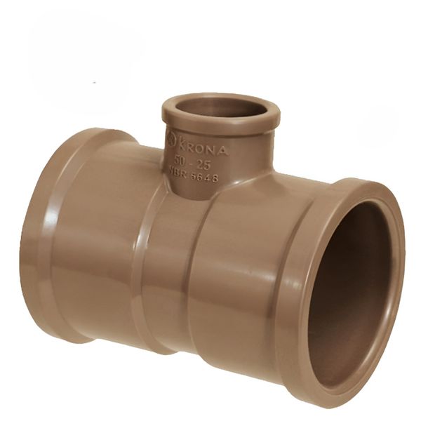 TE SOLDÁVEL REDUÇÃO 50X25MM 0468 KRONA