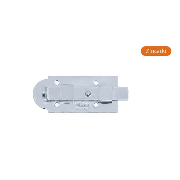 FERROLHO CHATO ZINCADO 450X4" SILVANA