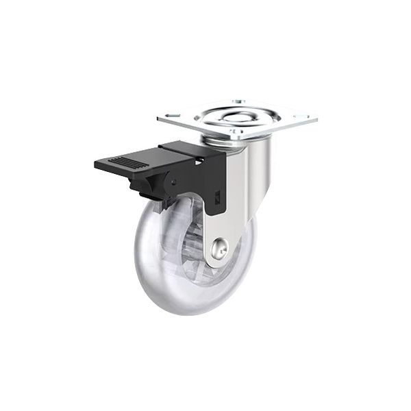 RODÍZIO GIRATÓRIO CRISTAL 75MM COM FREIO SOPRANO