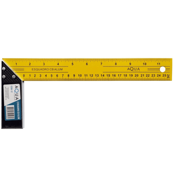 ESQUADRO CABO ALUMÍNIO 14" 35CM 17248 AQUATOOLS
