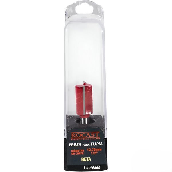 FRESA PARA TUPIA RETA 1/2"X1/4" 91,0003 ROCAST