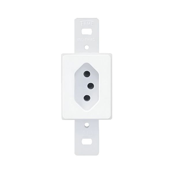 TOMADA PADRÃO SEM PLACA PADRÃO 2P+T 10A 250V 1335 FAME